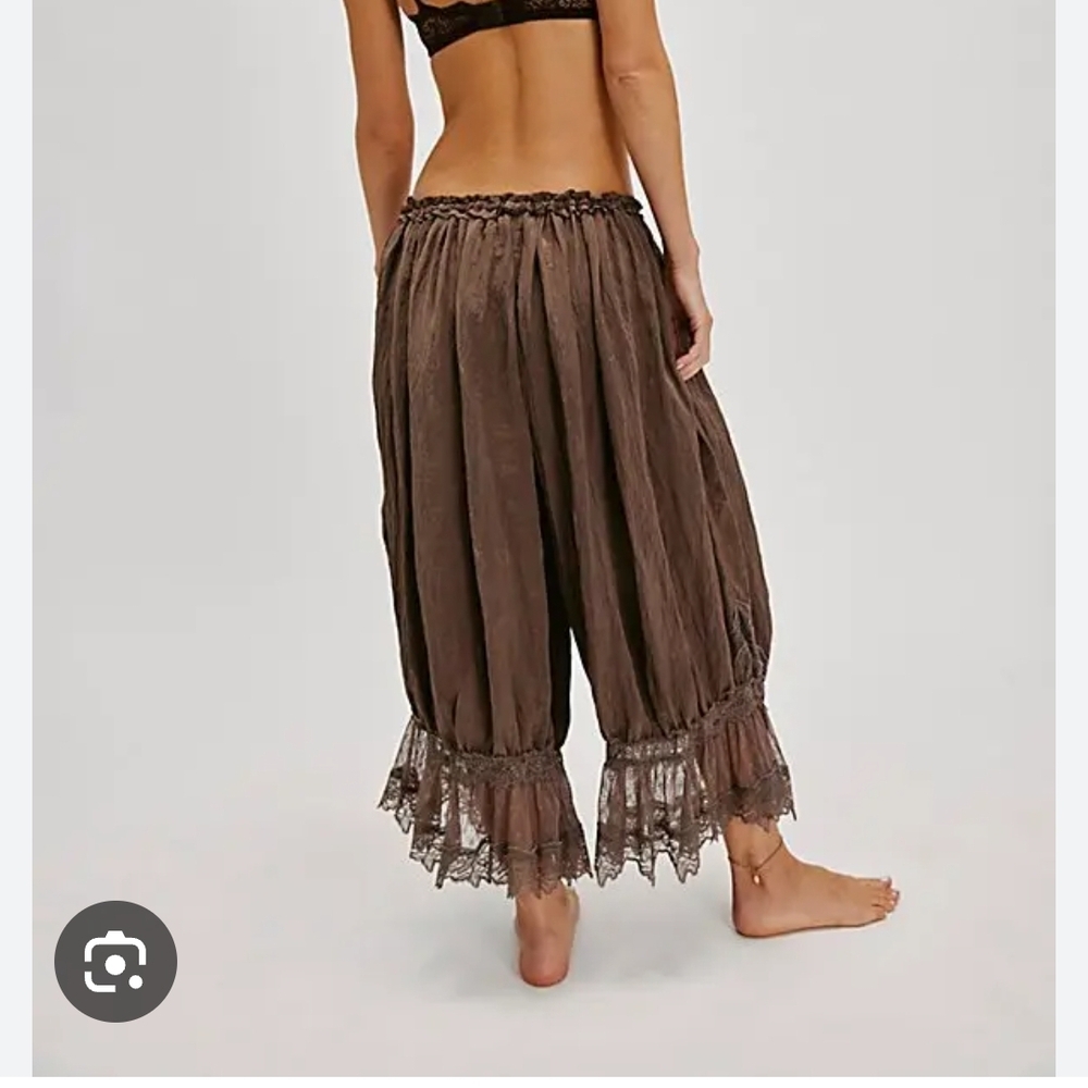Free People Cream Harem Pants